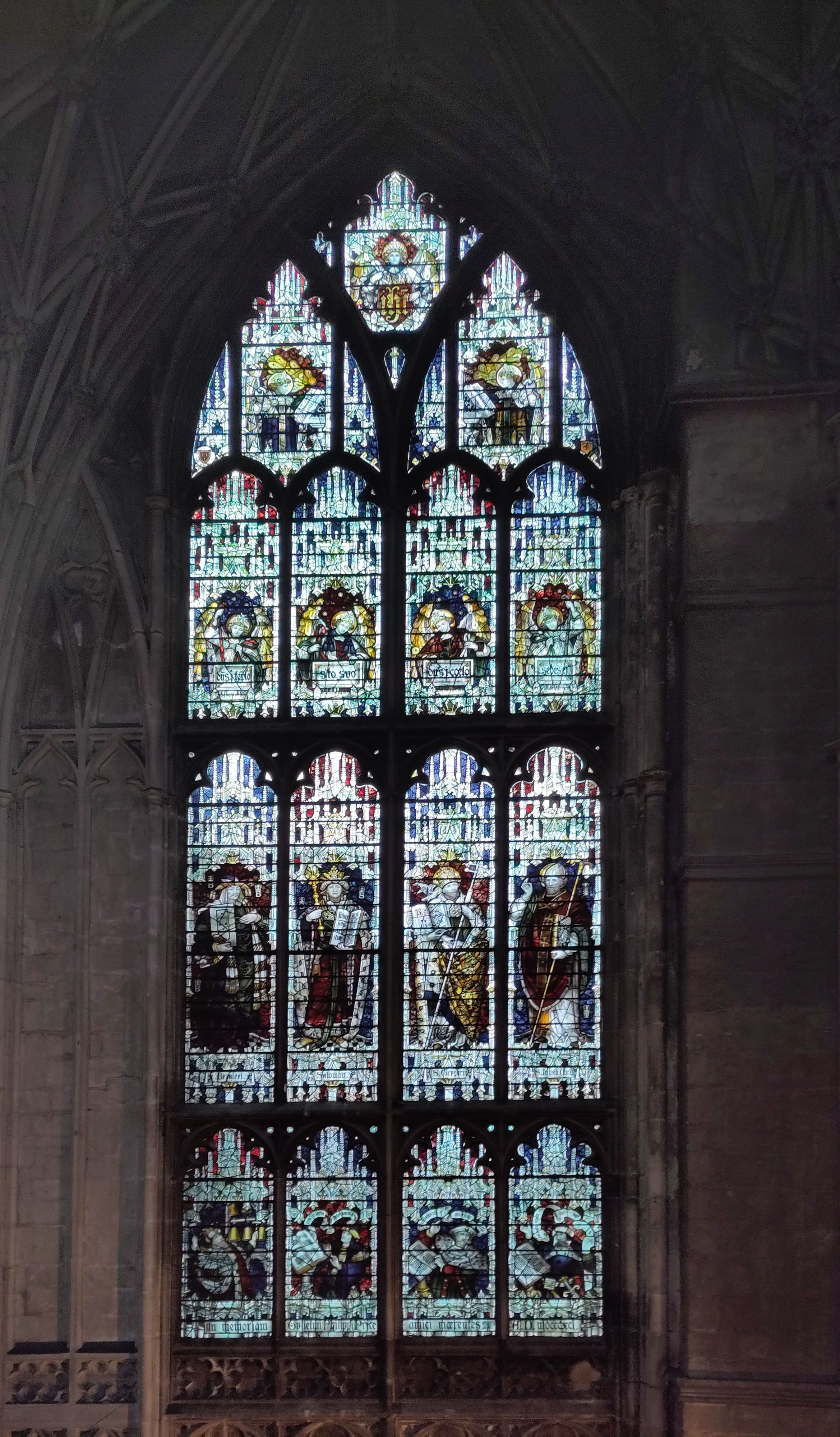 An image of a stained glass window.